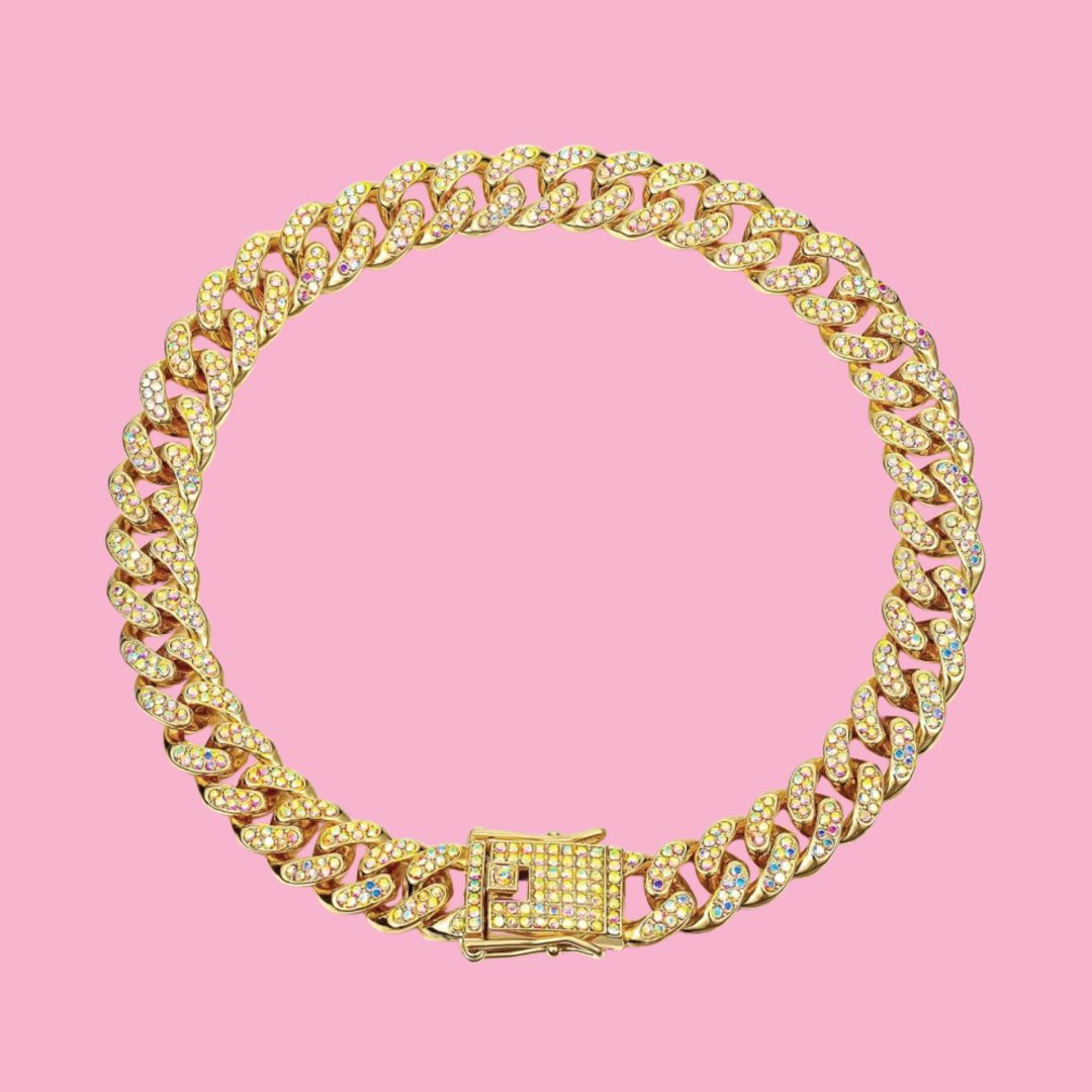 Daisy’s Signature Chain Collar – Multiple Colors - Image 3