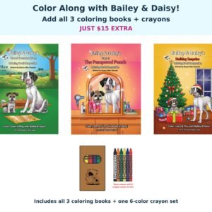 All 3 Matching Coloring Books + Crayons